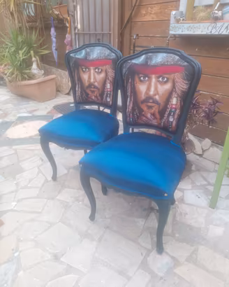 sedie/poltroncine jack Sparrow ( prezzo singola)