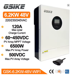 Inverter Gsike da 6200 Watt (48 Volt) WiFi