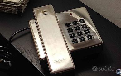 telefono in argento pier garden vintage