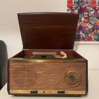 Radio e lettore dischi d’epoca Siemens