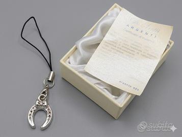 Charm Ferro di Cavallo Portafortuna - Argento 925