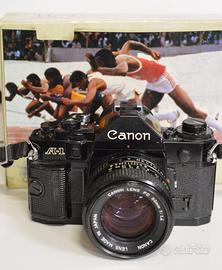 Canon a1 con 50mm 1,4