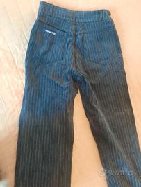 Pantaloni donna velluto