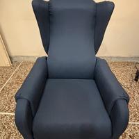Poltrona con funzione relax