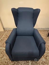 Poltrona con funzione relax