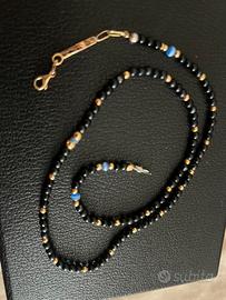 Collana perle e oro