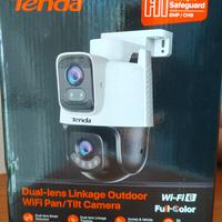 Tenda CH9 Telecamera Wi-Fi Esterno Doppia Lente 2K
