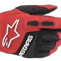 Guanti cross alpinestars full bore rosso/nero