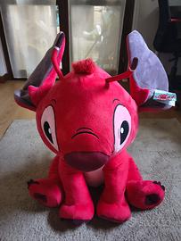  Peluche GIGANTE Leroy (Stitch rosso) Disney 60cm