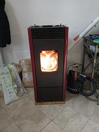 stufa a pellet elledi hydro 10,2
