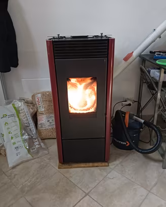 stufa a pellet elledi hydro 10,2