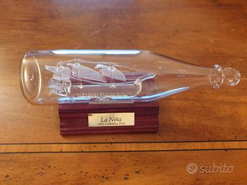 NAVE IN BOTTIGLIA DI VETRO