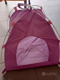 cuccetta portatile animali piccola taglia 