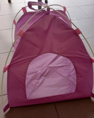 cuccetta portatile animali piccola taglia 