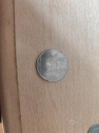 100 lire minerva anno 1957