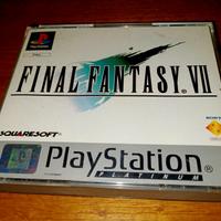 Ps1 Final fantasy VII platinium +  2 Demo ps1 