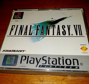 Ps1 Final fantasy VII platinium +  2 Demo ps1 