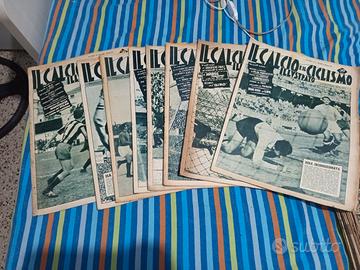 Lotto 7 Riviste Il Calcio Illustrato 1958 