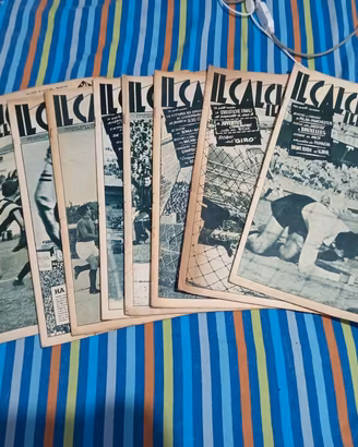 Lotto 7 Riviste Il Calcio Illustrato 1958 