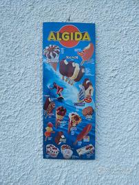 Insegna tabella prezzario vintage Gelati Algida 