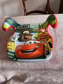 Seggiolino Alza bambino per auto Disney CARS PIXAR