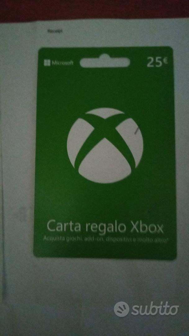 Carta xbox - Console e Videogiochi In vendita a Cosenza