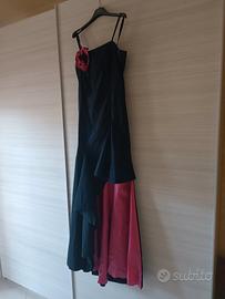 Vestito donna elegante "nuovo" con stola tg.48