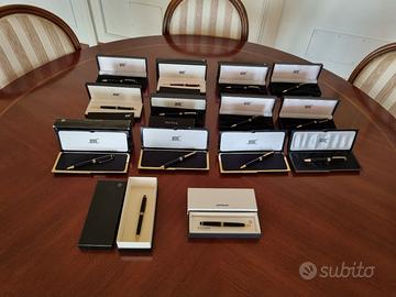 Collezione di 14 Montblanc nuove, da 7000 a 2700 €