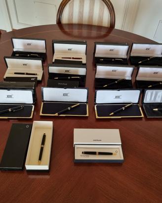 Collezione di 14 Montblanc nuove, da 7000 a 2700 €