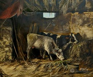 Quadro a olio su tela 