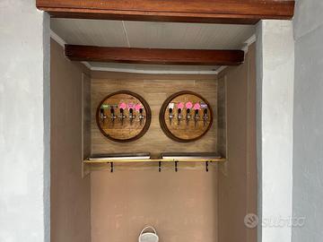 impianto vino per negozio