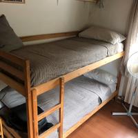 Letto a castello Ikea + armadio 3 ante