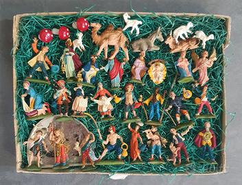 Presepe vintage ditta Fontanini . Lucca