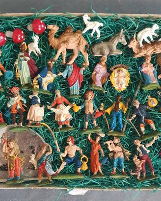 Presepe vintage ditta Fontanini . Lucca