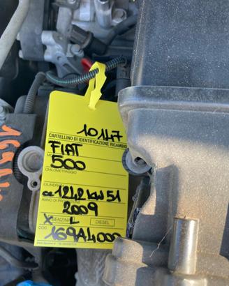 MOTORE COMPLETO FIAT 500 Serie 169A4000 MOTORE 169