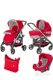 Passeggino trio inglesina, fasciatoio e lettino