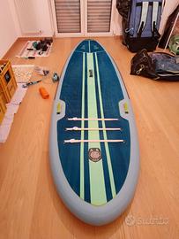  Tavola sup+pagaia 2 pezzi in vetroresina 