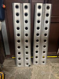 2 Piastre da sabbia in alluminio