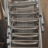 Sedie acciaio  piu tavoli