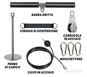 carrucola ed elastici bodybuilding