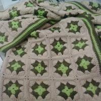 Plaid patchwork vintage nuovo PURA LANA