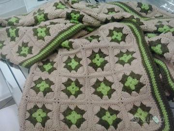 Plaid patchwork vintage nuovo PURA LANA