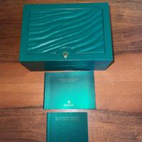 Scatola originale con libretti Rolex GMT Master 2