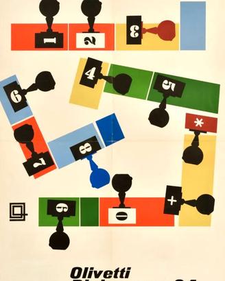 Olivetti Divisumma 24 vintage – design Olivetti