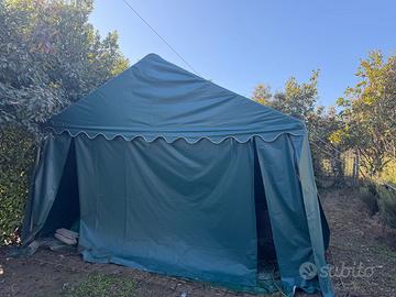 tendone deposito 4 x 8 usato