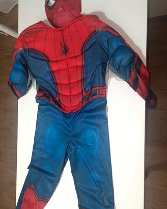 vestito carnevale spiderman 