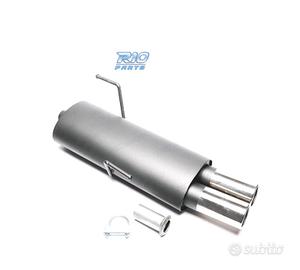 SILENZIATORE DI SCARICO PEUGEOT 206 98-09