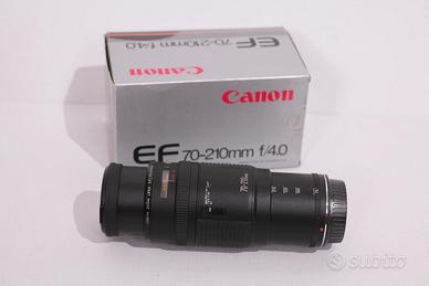 Canon EF 70-210 f 4 macro come nuovo