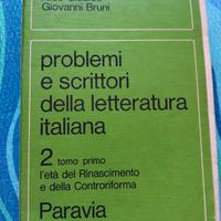 Problemi e scrittori della letteratura italiana 