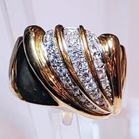 ANELLO ORO E DIAMANTI NATURALI